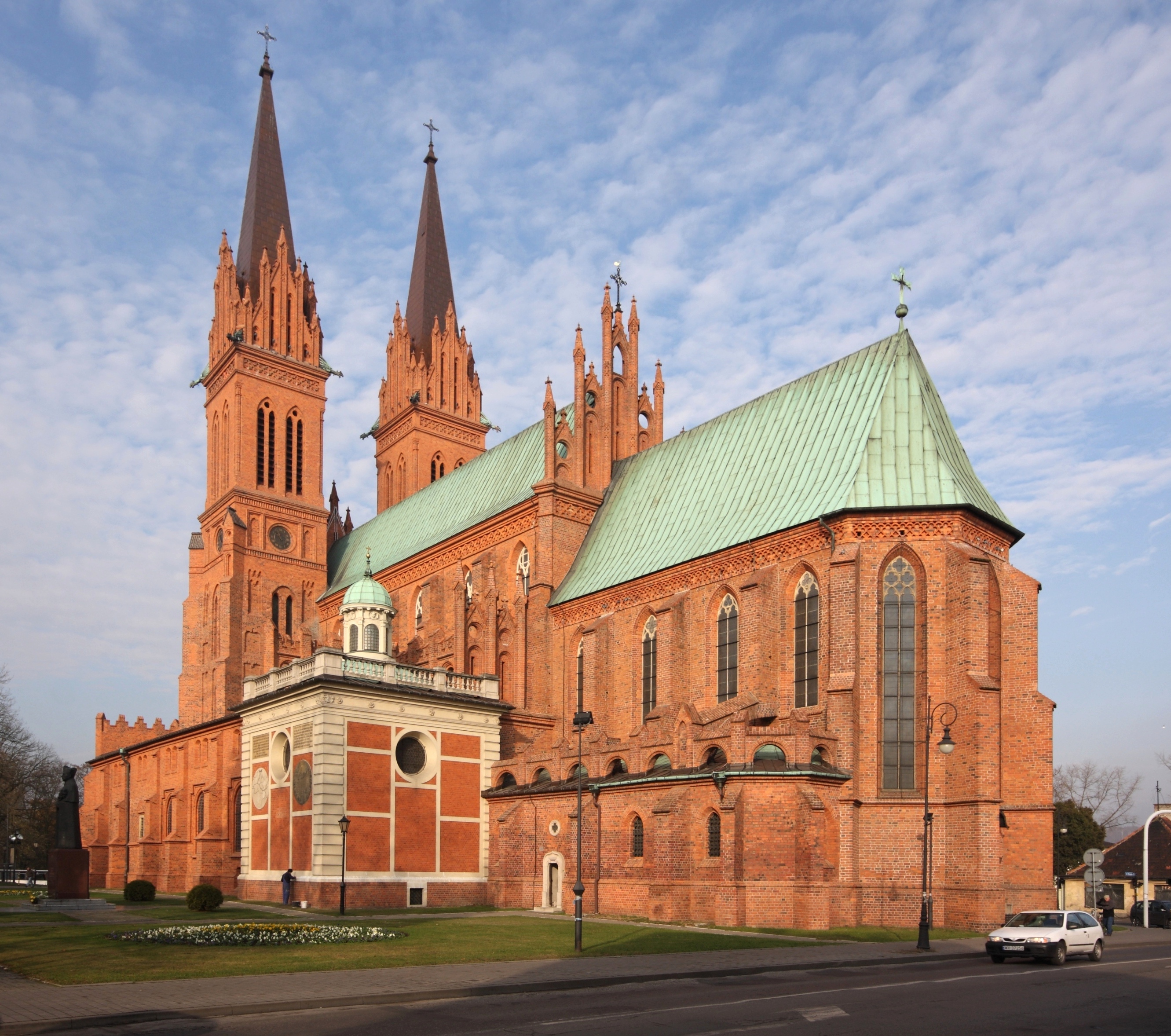 Cathedral in Wloclawek, Poland